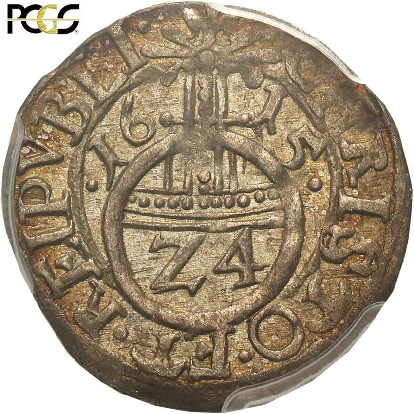 Pomorze. Półtorak 1615, Szczecin PCGS AU58 (MAX)